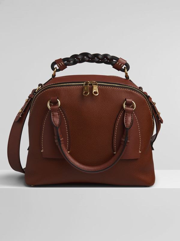 Chloé Bolsos Mujer Daria Marrones Cuero VJGA06271